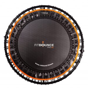 Fit bounce pro mini trampoline XL model birds eye view